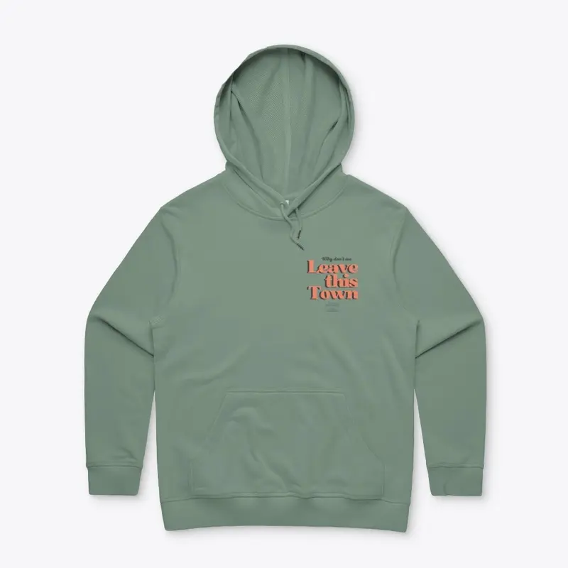 Women's 'Leave This Town' Logo Hoodie